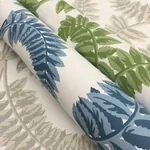 York Wallcoverings Royal Fern Damask Green Wallpaper - SKU DM4961