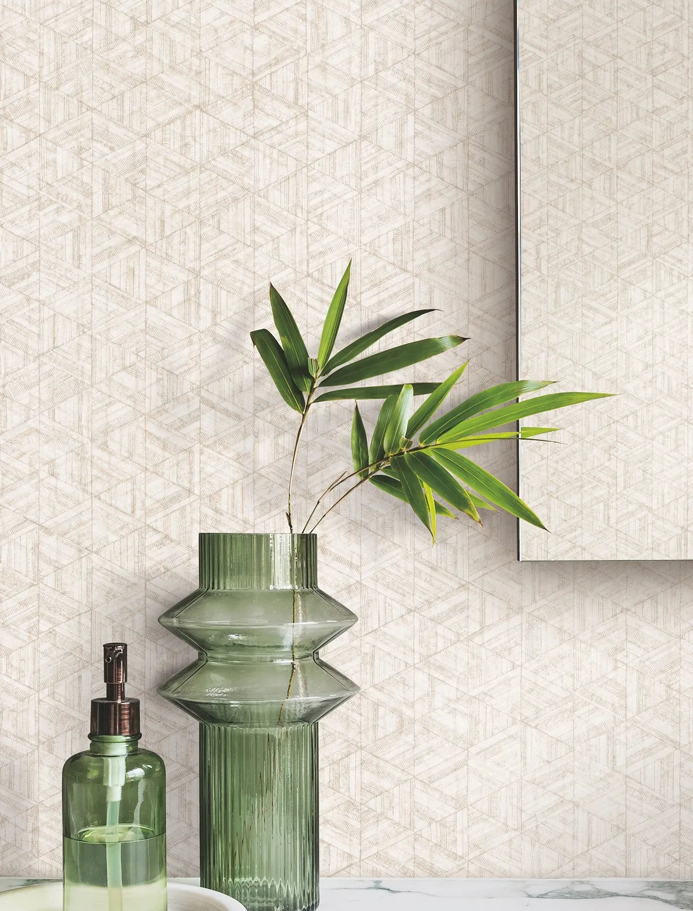 York Wallcoverings Rune Basswood Wallpaper | Wallpaper Twins York Wallcoverings Rune Basswood Wallpaper - SKU UD2579N