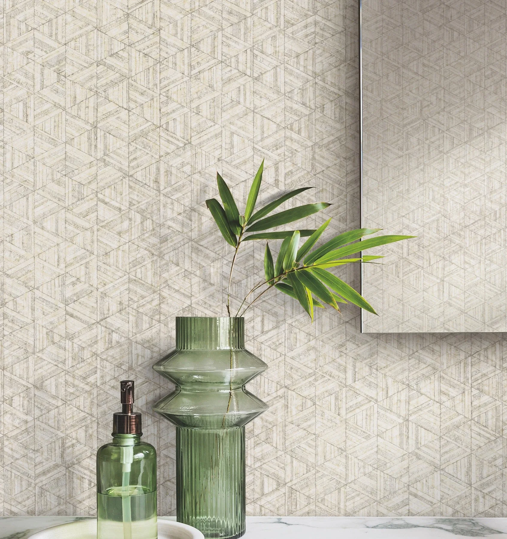 York Wallcoverings Rune Bone Wallpaper - SKU UD2581N