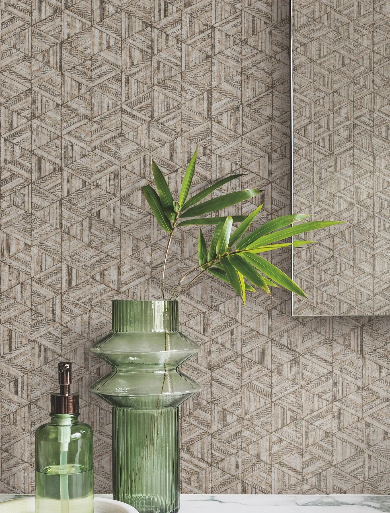 York Wallcoverings Rune Tortoiseshell Wallpaper - SKU UD2582N