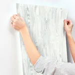 York Wallcoverings Rusticano White & Blue Wallpaper - SKU MN1952