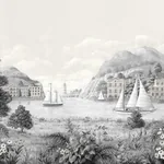 York Wallcoverings Safe Harbor Grey Wall Mural - SKU MU0319M