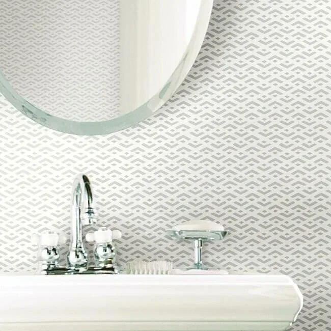 York Wallcoverings Savannah Grey Peel & Stick Wallpaper - SKU PSW1183RL