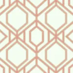 York Wallcoverings Sawgrass Trellis Coral Wallpaper | Wallpaper Twins York Wallcoverings Sawgrass Trellis Coral Wallpaper - SKU TC2636