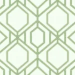York Wallcoverings Sawgrass Trellis Green Wallpaper - SKU TC2631