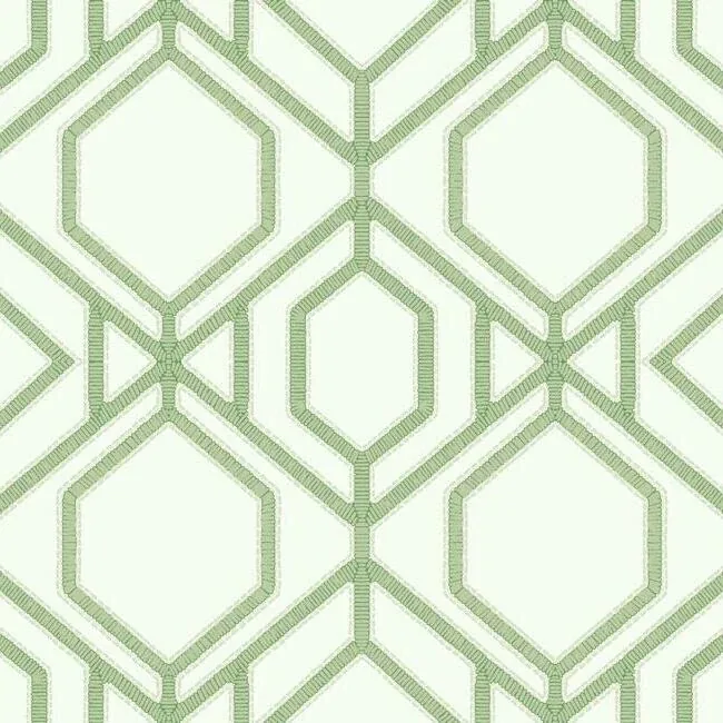 TC2631 | Sawgrass Trellis Green Wallpaper