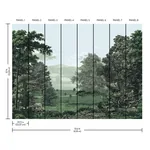 York Wallcoverings Scenic Pastures Morning Light Peel & Stick Mural | Wallpaper Twins York Wallcoverings Scenic Pastures Morning Light Peel & Stick Mural - SKU PSW1456M