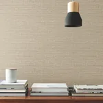 York Wallcoverings Scotland Tweed Beige Wallpaper - SKU SI24971