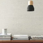 York Wallcoverings Scotland Tweed Ivory Wallpaper - SKU SI24970