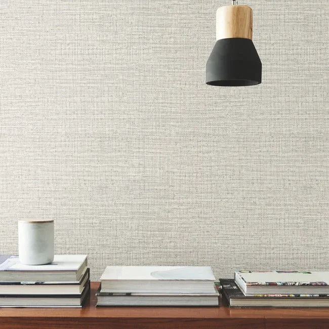 York Wallcoverings Scotland Tweed Ivory Wallpaper - SKU SI24970