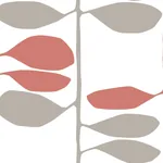York Wallcoverings Sculpted Vines Vermillion & Graphite Wallpaper - SKU ZM2802