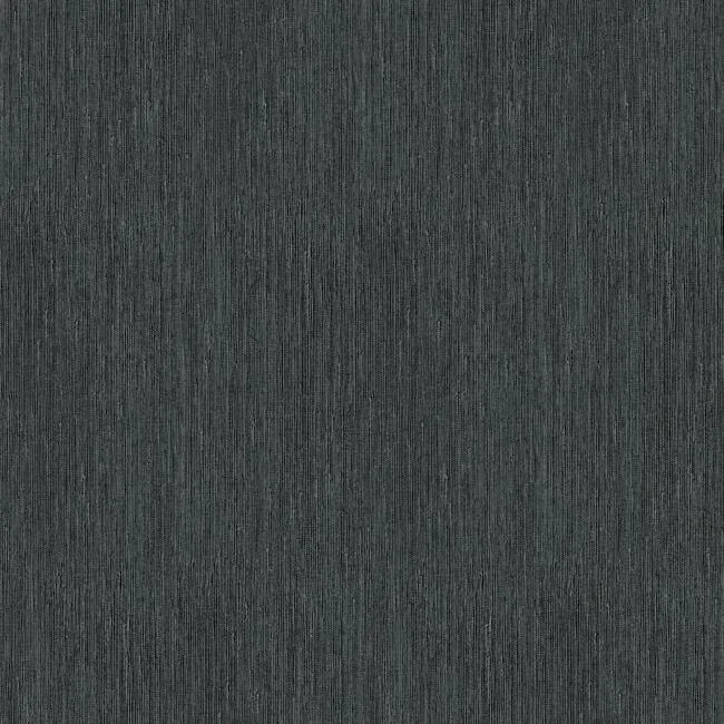 York Wallcoverings Seagrass Black & Silver Wallpaper - SKU Y6201801