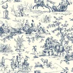 York Wallcoverings Seasons Toile Navy Wallpaper | Wallpaper Twins York Wallcoverings Seasons Toile Navy Wallpaper - SKU AF2000
