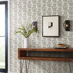 York Wallcoverings Seedlings Grey Peel & Stick Wallpaper | Wallpaper Twins York Wallcoverings Seedlings Grey Peel & Stick Wallpaper - SKU PSW1227RL