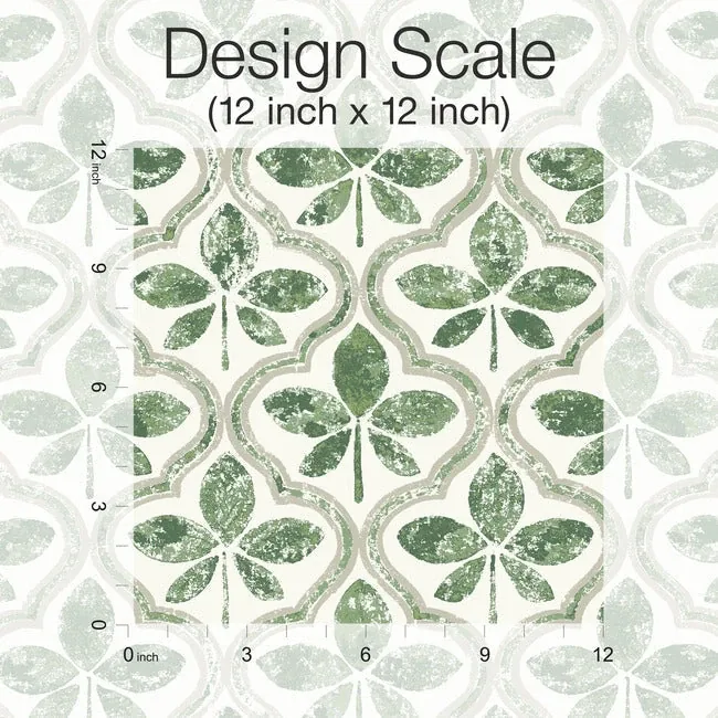 York Wallcoverings Sevilla Clover Wallpaper - SKU GO8274