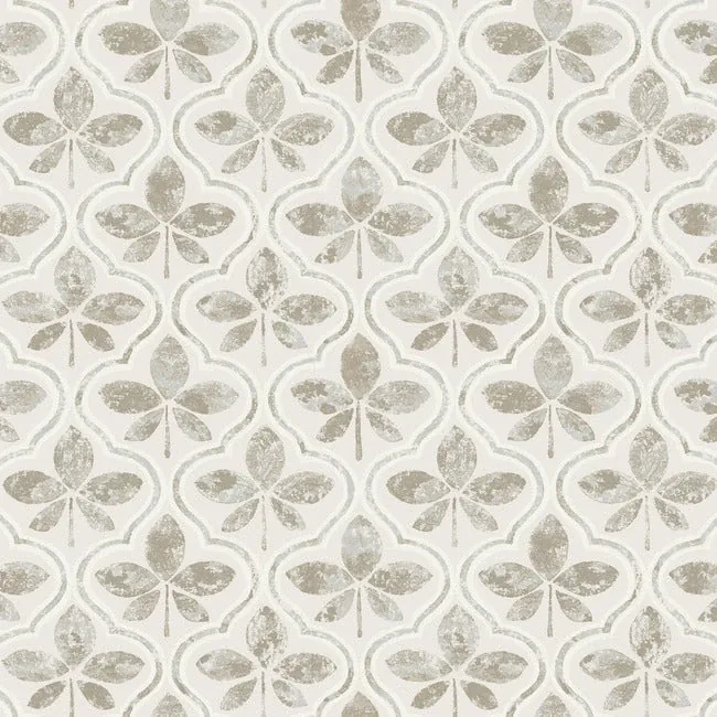 York Wallcoverings Sevilla Grey Wallpaper - SKU GO8272
