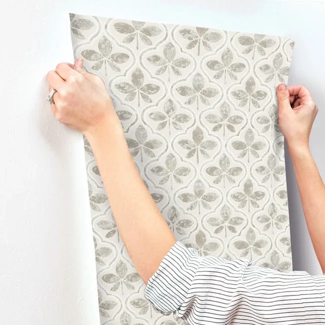 York Wallcoverings Sevilla Grey Wallpaper - SKU GO8272