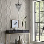 York Wallcoverings Shape Shifter Beige Wallpaper | Wallpaper Twins York Wallcoverings Shape Shifter Beige Wallpaper - SKU GM7602