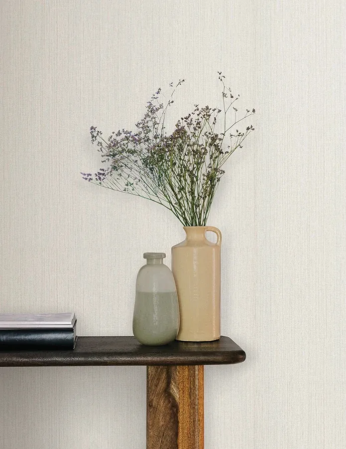 York Wallcoverings Shetland Cream Wallpaper - SKU SI25843