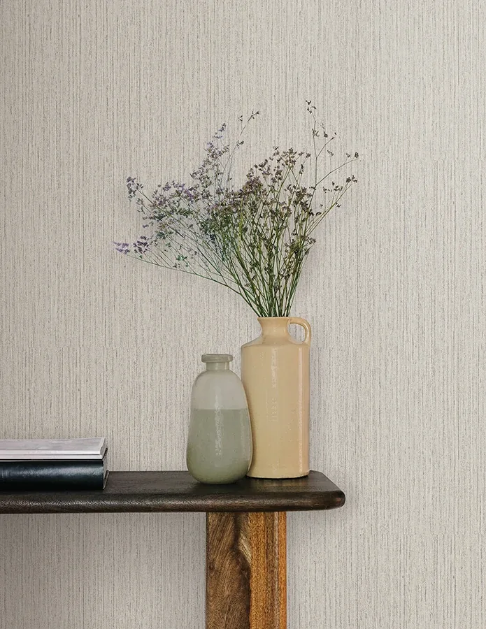 York Wallcoverings Shetland Ecru Wallpaper - SKU SI25841