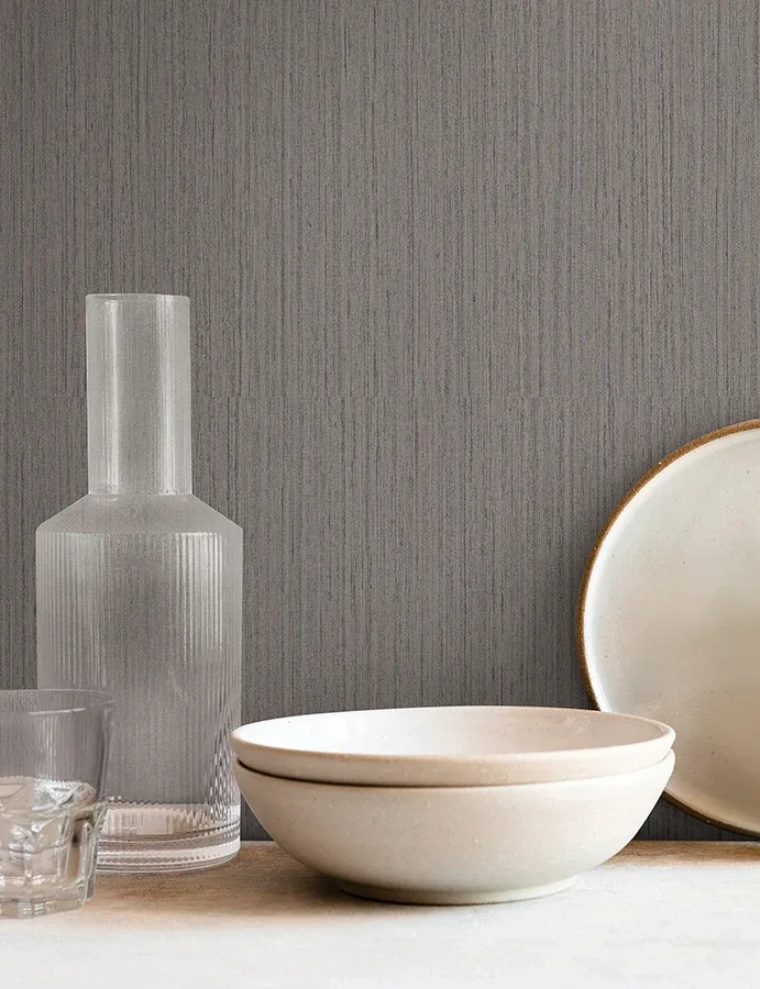 York Wallcoverings Shetland Mushroom Wallpaper - SKU SI25845