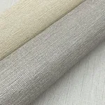 York Wallcoverings Shimmering Linen Ivory Wallpaper - SKU SI24373