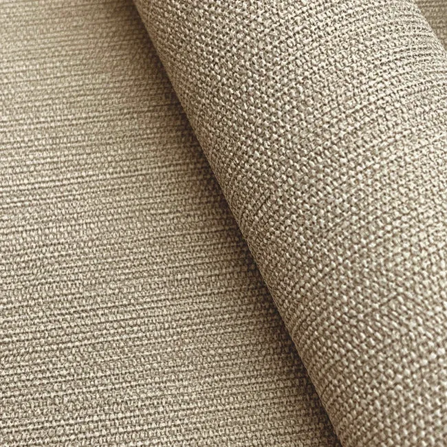 York Wallcoverings Shimmering Linen Light Caramel Wallpaper - SKU SI18554