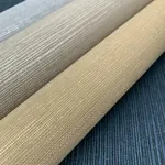 York Wallcoverings Shining Sisal Grey Metallic Wallpaper | Wallpaper Twins York Wallcoverings Shining Sisal Grey Metallic Wallpaper - SKU Y6200901