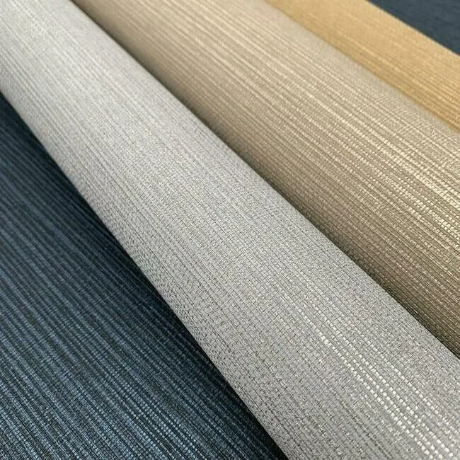York Wallcoverings Shining Sisal Grey Metallic Wallpaper | Wallpaper Twins York Wallcoverings Shining Sisal Grey Metallic Wallpaper - SKU Y6200901