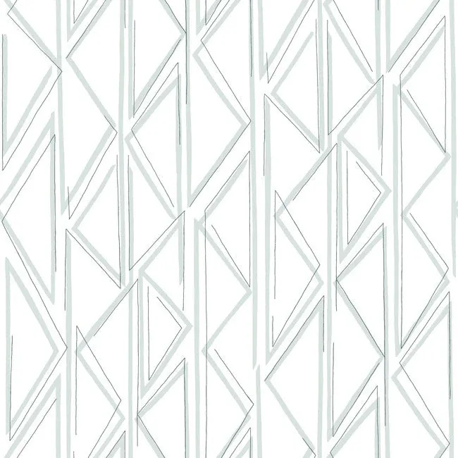 PSW1501RL | Sideways Sketch Blue Wallpaper