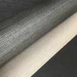 York Wallcoverings Sisal Grasscloth Grey & Taupe Wallpaper - SKU NZ0791