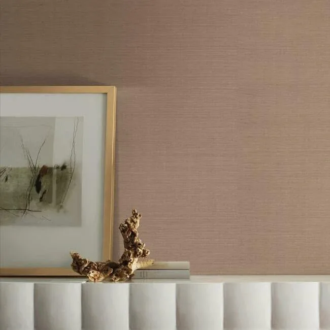 York Wallcoverings Sisal Twill Color Grasscloth Light Taupe Wallpaper | Wallpaper Twins York Wallcoverings Sisal Twill Color Grasscloth Light Taupe Wallpaper - SKU VX2266