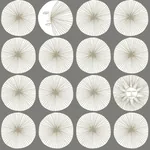 York Wallcoverings Soho Starburst Grey Peel & Stick Wallpaper | Wallpaper Twins York Wallcoverings Soho Starburst Grey Peel & Stick Wallpaper - SKU PSW1217RL
