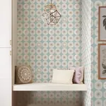 York Wallcoverings Soho Starburst Light Blue Peel & Stick Wallpaper - SKU PSW1215RL