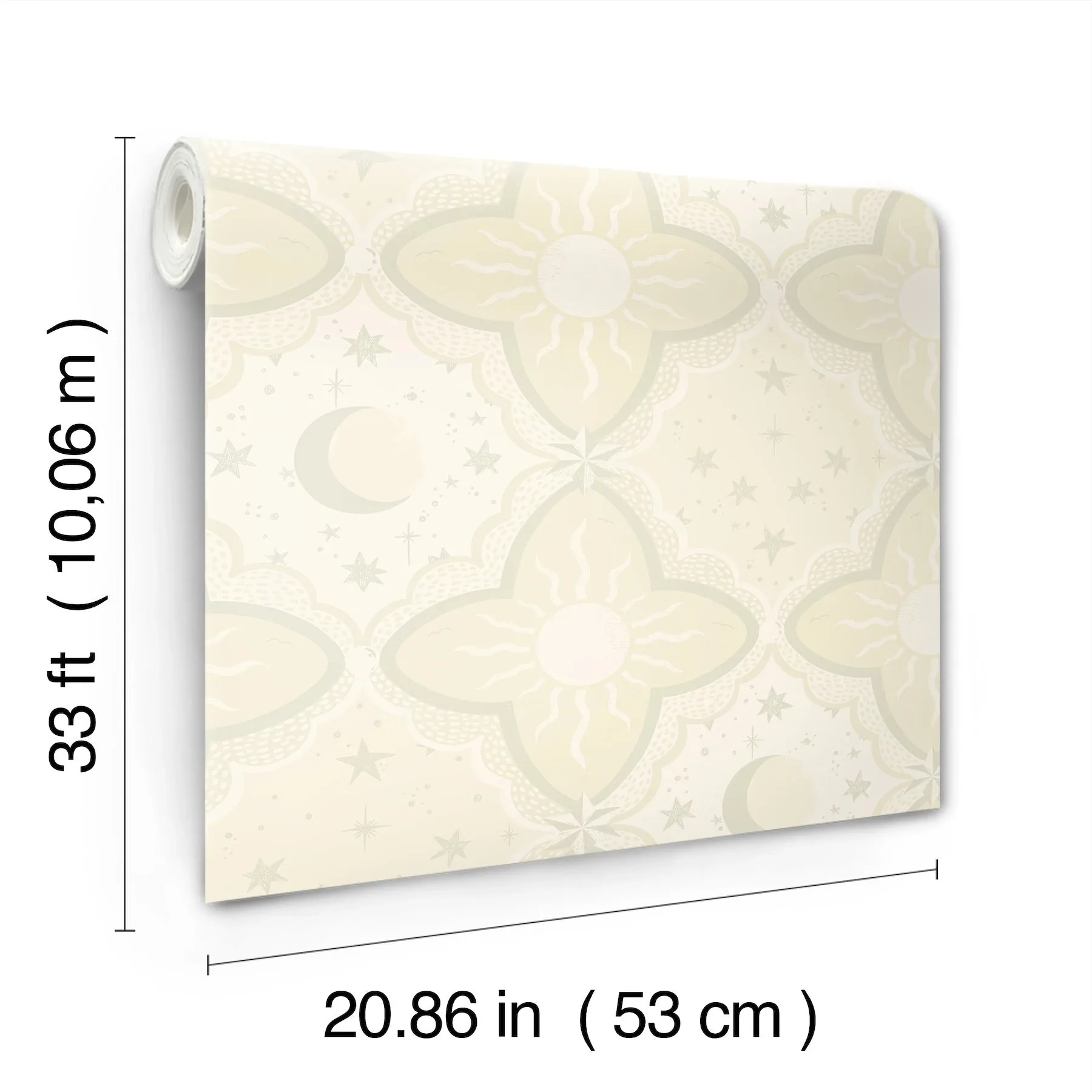York Wallcoverings Sol & Mane Beige Wallpaper | Wallpaper Twins York Wallcoverings Sol & Mane Beige Wallpaper - SKU MB29031