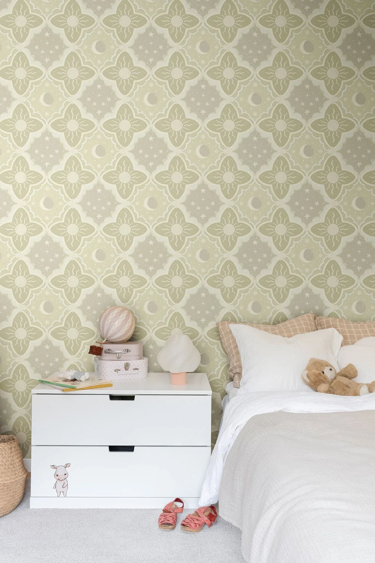 York Wallcoverings Sol & Mane Green Wallpaper | Wallpaper Twins York Wallcoverings Sol & Mane Green Wallpaper - SKU MB29033