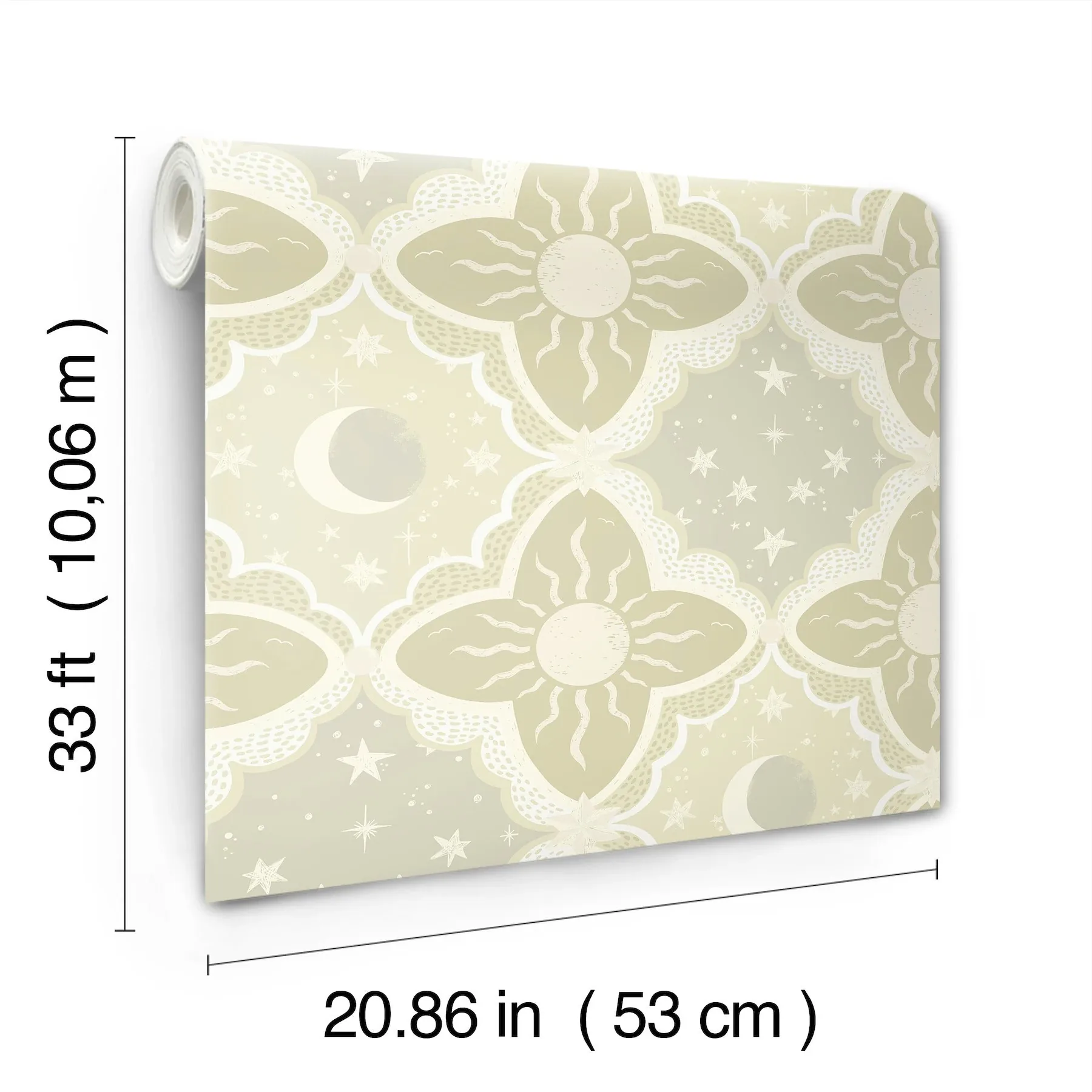 York Wallcoverings Sol & Mane Green Wallpaper | Wallpaper Twins York Wallcoverings Sol & Mane Green Wallpaper - SKU MB29033