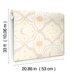 York Wallcoverings Sol & Mane Tangerine Wallpaper | Wallpaper Twins York Wallcoverings Sol & Mane Tangerine Wallpaper - SKU MB29032