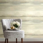 York Wallcoverings Soothing Mists Scenic Blue & Beige Peel & Stick Wallpaper - SKU PSW1098RL