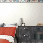 York Wallcoverings Spider-Man Fracture Grey Wallpaper - SKU DI0941