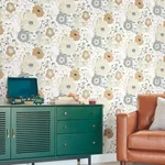York Wallcoverings Spontaneity Metallic Wallpaper | Wallpaper Twins York Wallcoverings Spontaneity Metallic Wallpaper - SKU CE4011