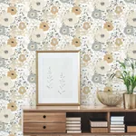 York Wallcoverings Spontaneity Metallic Wallpaper | Wallpaper Twins York Wallcoverings Spontaneity Metallic Wallpaper - SKU CE4011