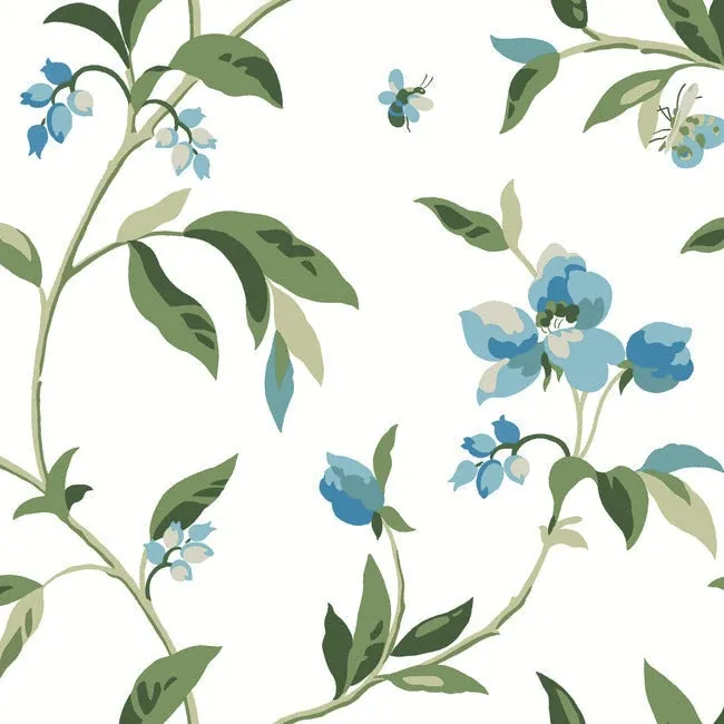 GO8283 | Springtime Blue & Green Wallpaper