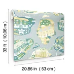 York Wallcoverings Staden Light Blue Wallpaper | Wallpaper Twins York Wallcoverings Staden Light Blue Wallpaper - SKU MB29009