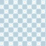York Wallcoverings Stardust Blue Checkerboard Peel & Stick Wallpaper - SKU PSW1588RL
