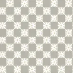 York Wallcoverings Stardust Warm Grey Checkerboard Peel & Stick Wallpaper - SKU PSW1589RL