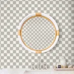 York Wallcoverings Stardust Warm Grey Checkerboard Peel & Stick Wallpaper - SKU PSW1589RL