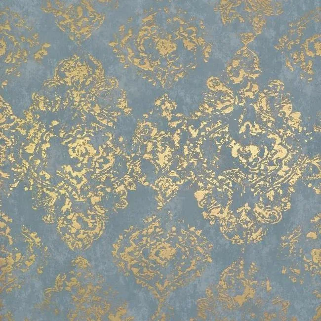NW3565 | Stargazer Blue & Gold Wallpaper