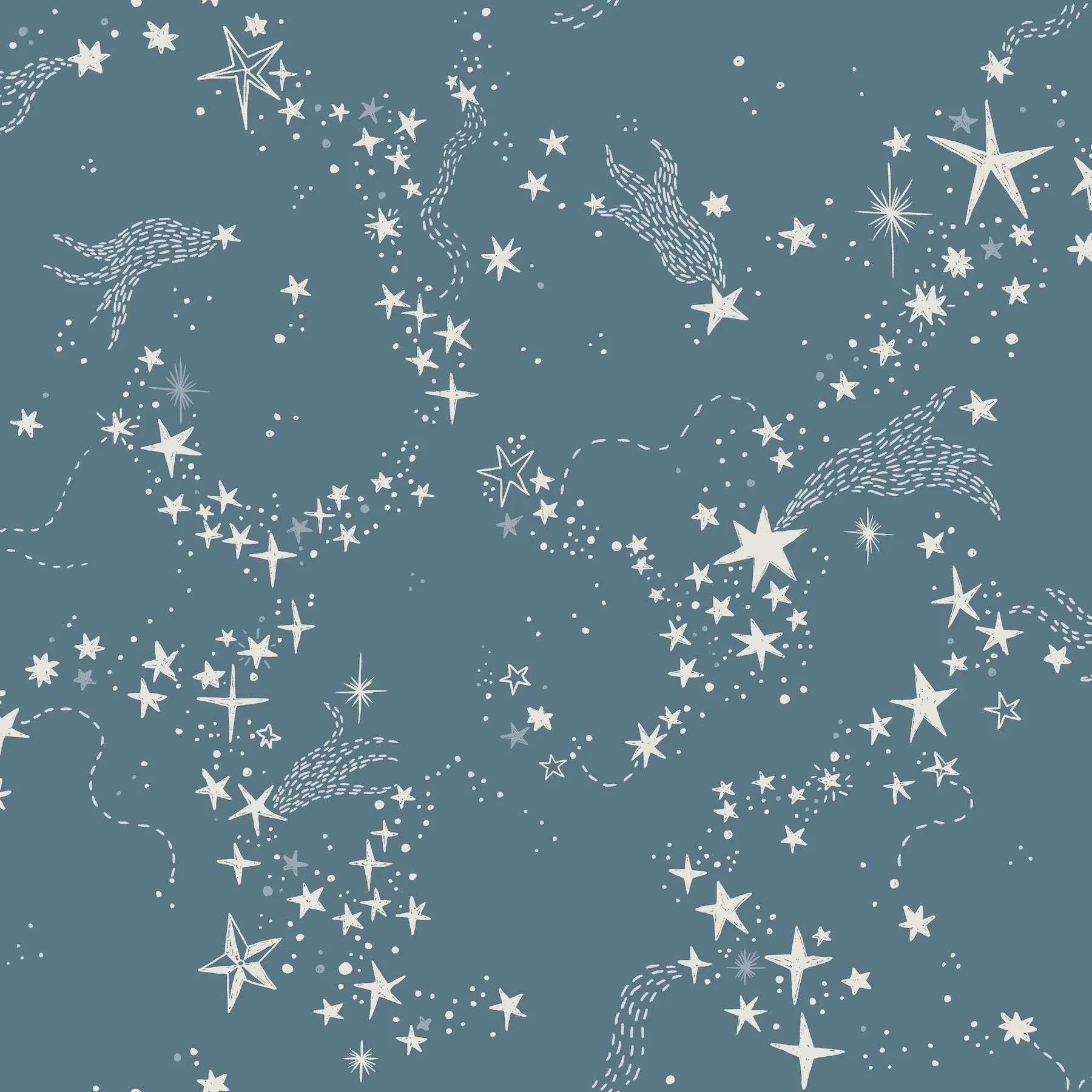 York Wallcoverings Stjarnhimmel Dark Blue Wallpaper - SKU MB29024