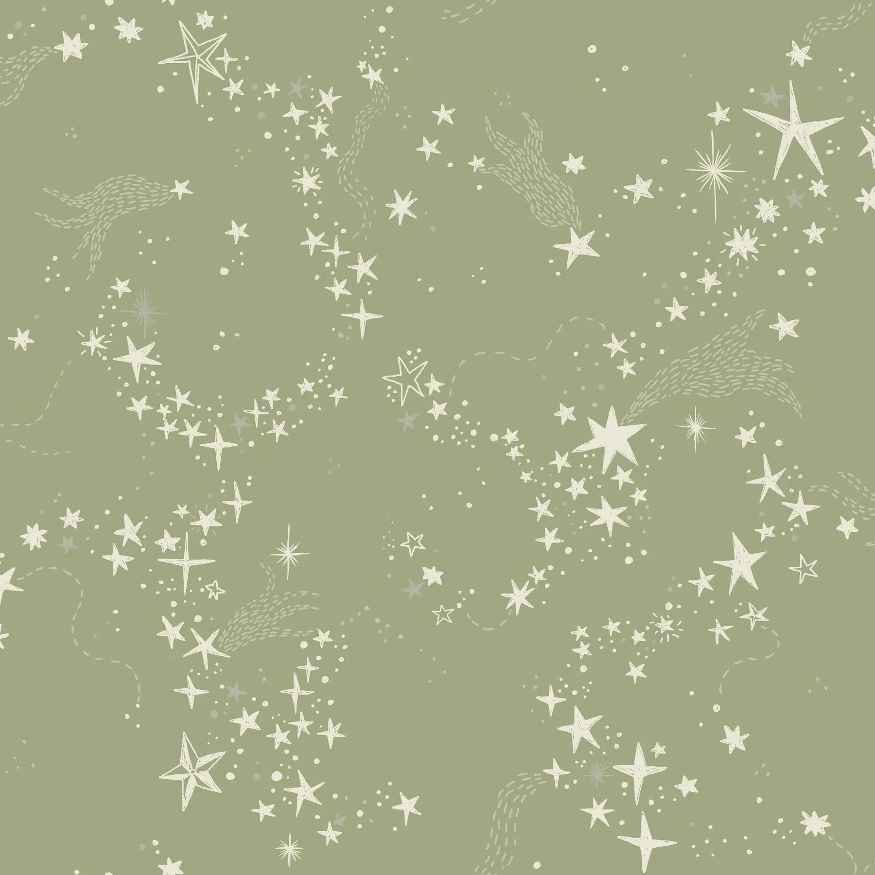 MB29022 | Stjarnhimmel Green Wallpaper